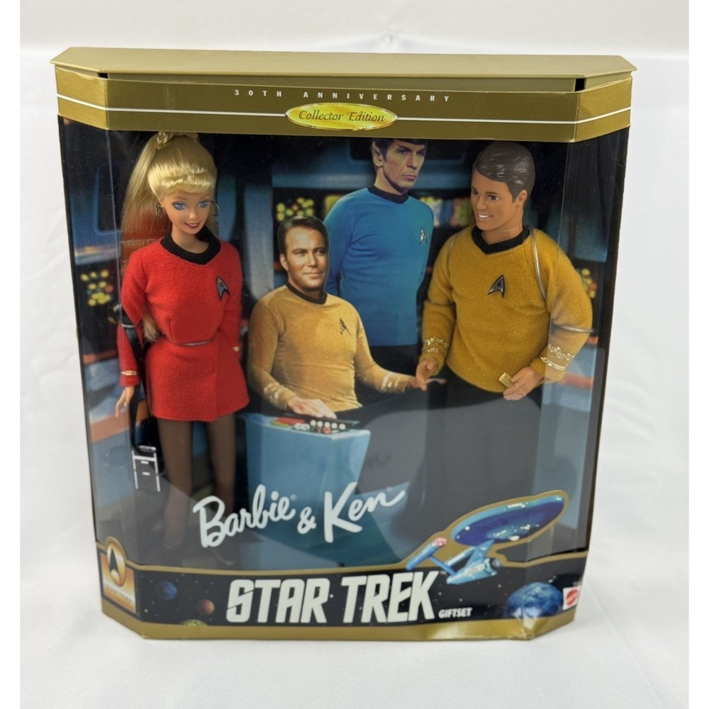 Barbie & Ken Star Trek 30th Anniversary 1996 Collector Giftset 15006 NIB - Picture 2 of 5